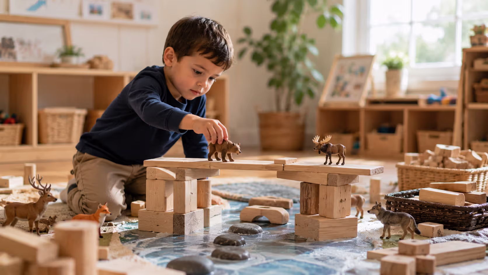 Real skills in pretend worlds